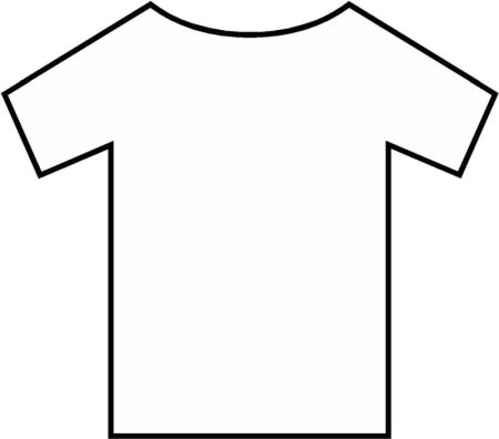 Футболка раскраска для детей