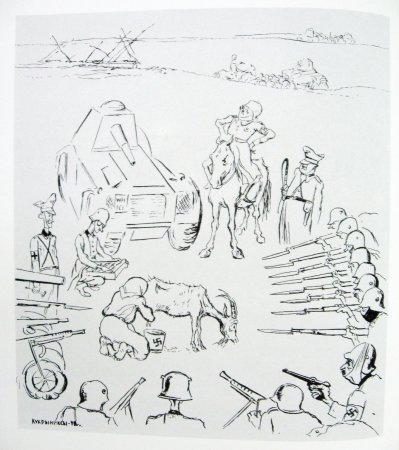 Солдат раскраска