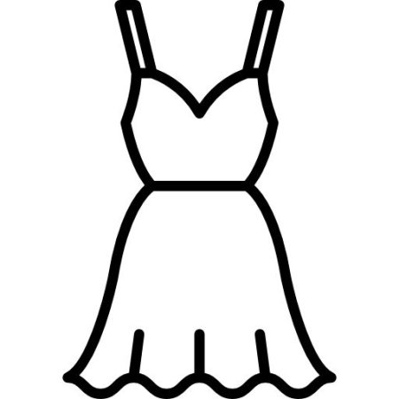 Сарафан раскраска