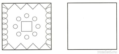 Восточный ковер раскраска