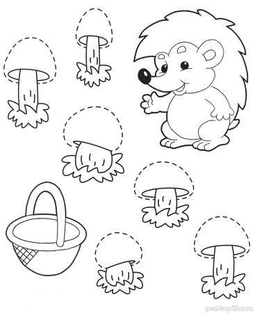 Задания для детей на тему грибы