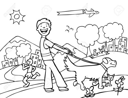 Лето раскраска для детей