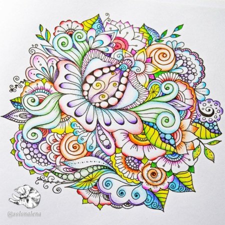 Антистресс Раскрашенные