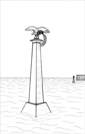 Памятник затопленным кораблям в Севастополе рисунок