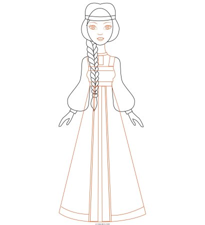 Вятичи национальный костюм