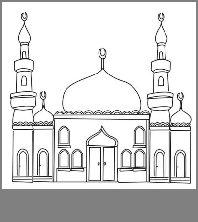 Мечеть для рисования