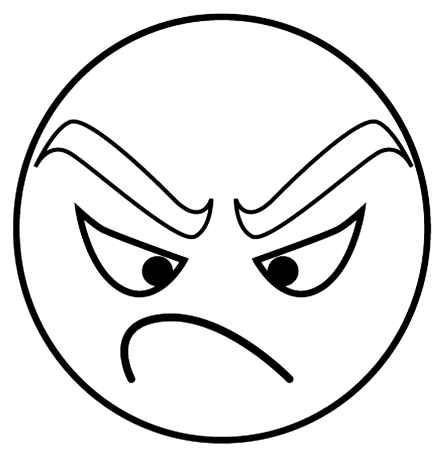 Смайлики для раскрашивания