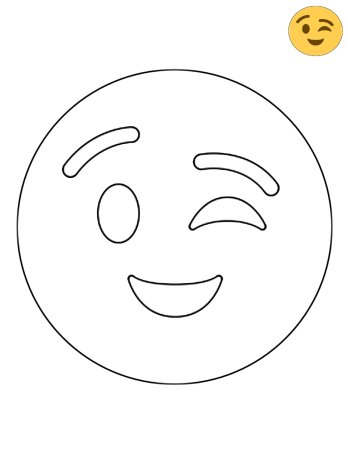 Раскраска ЭМОДЖИ