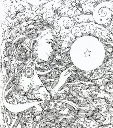 Раскраска аниме Пожиратель душ