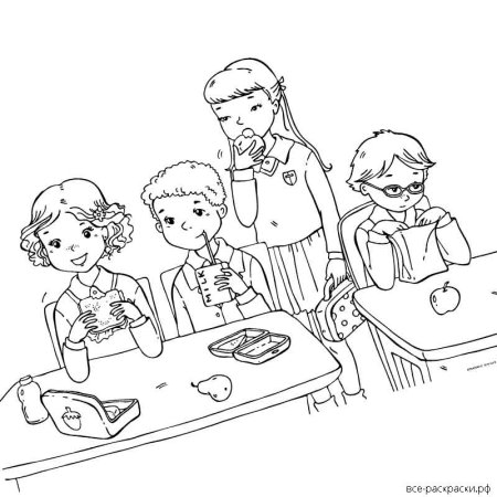 Стол раскраска для детей