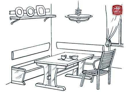 Стол раскраска для детей