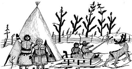 Раскраска Ямал