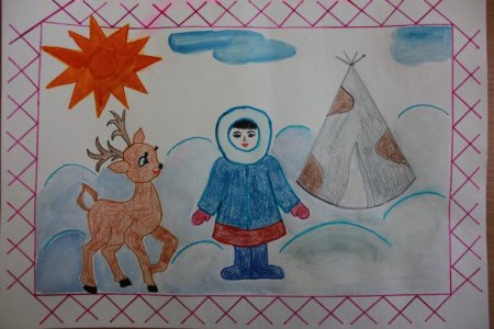 Рисунки народов севера