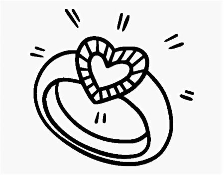 Раскраска кольцо