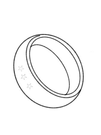 Кольцо раскраска для детей