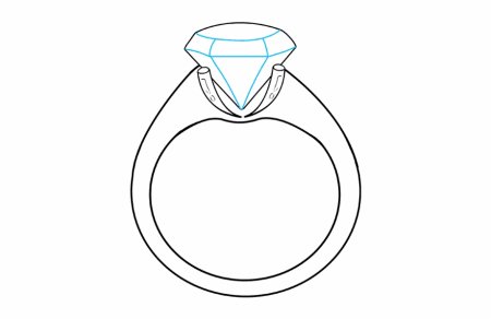 Обручальные кольца раскраска