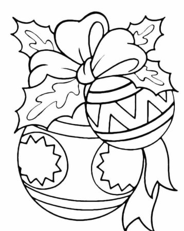 Раскраска елка Новогодняя