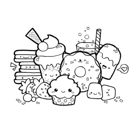 Кавайные рисунки