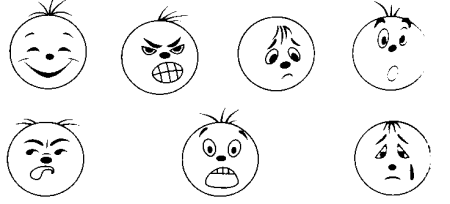 Пиктограммы эмоций для дошкольников