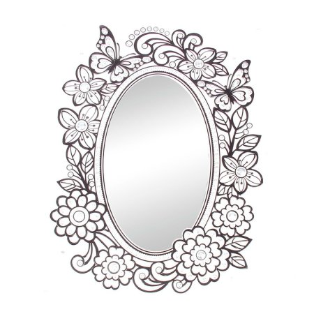 Зеркало раскраска