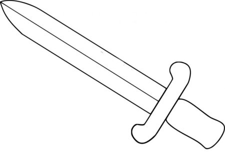 Меч для распечатки