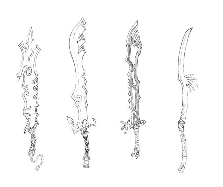 Меч раскраска