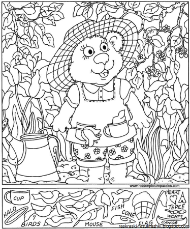 Искать предметы на картинке