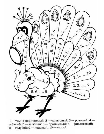 Математическая раскраска