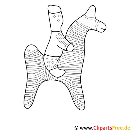 Трафареты филимоновской игрушки для дошкольников