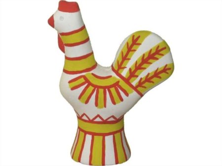 Филимоновская игрушка петушок роспись