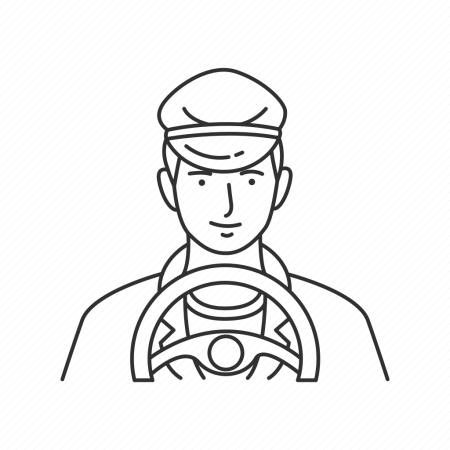 Нарисовать водителя