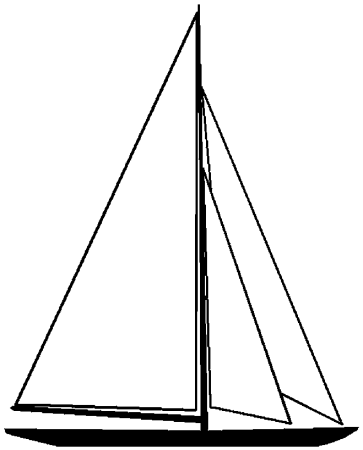 Раскраска. Кораблик