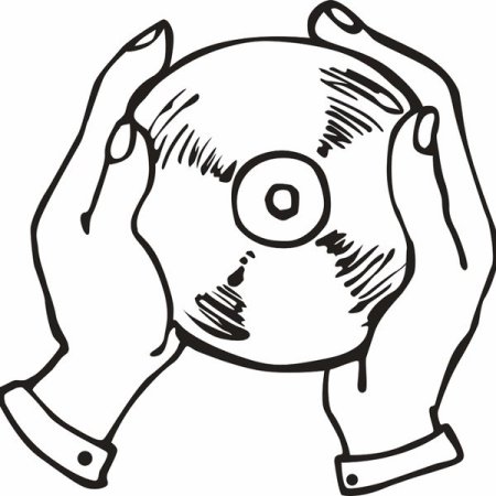 Диск раскраска