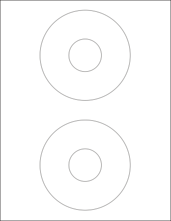 Наклейка на компакт диск