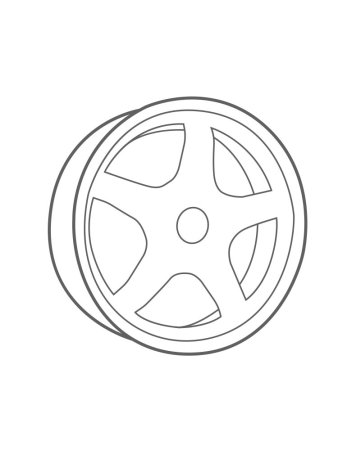 Диск автомобильный рисунок