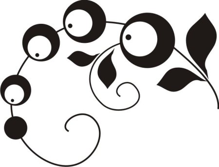 Завитки раскраска