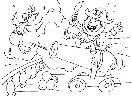 Раскраски пушки