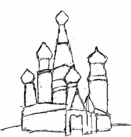 Раскраска спортивная площадка для детей