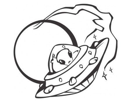 Космос карандашом