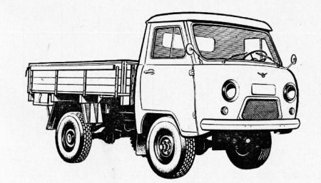 УАЗ 3303 раскраска