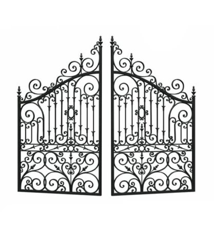 Кованые ажурные ограды