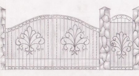 Ворота раскраска для детей