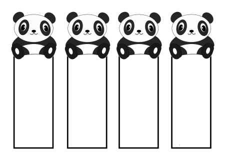 Раскраски закладки для книг