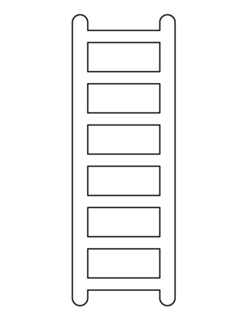 Лесенка раскраска для детей