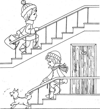 Пожарная лестница для детей