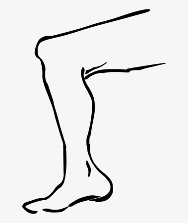 Стопа рисунок для детей