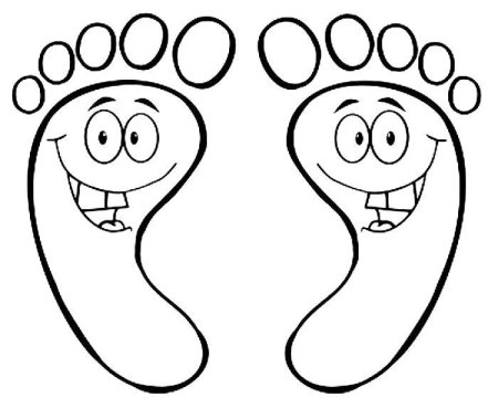 Контур стопы