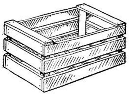 Ящик раскраска для детей