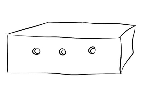 Деревянный ящик раскраска