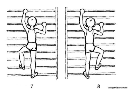 Упражнения в лазании